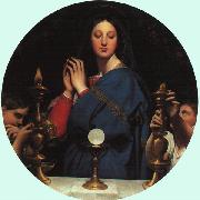 The Virgin with the Host Jean-Auguste Dominique Ingres
